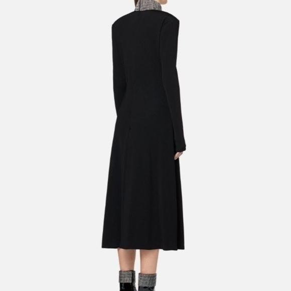Christopher Kane black ribbed jersey dress with crystals NEW nwt made in Italy - Picture 4 of 13